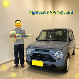 ラパンご納車しました！